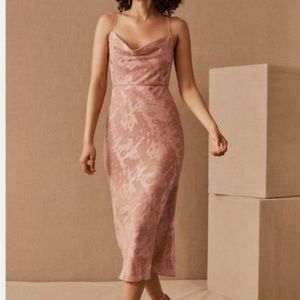 Anthropologie Kinsey Midi Dress in color SEDONA, size 8